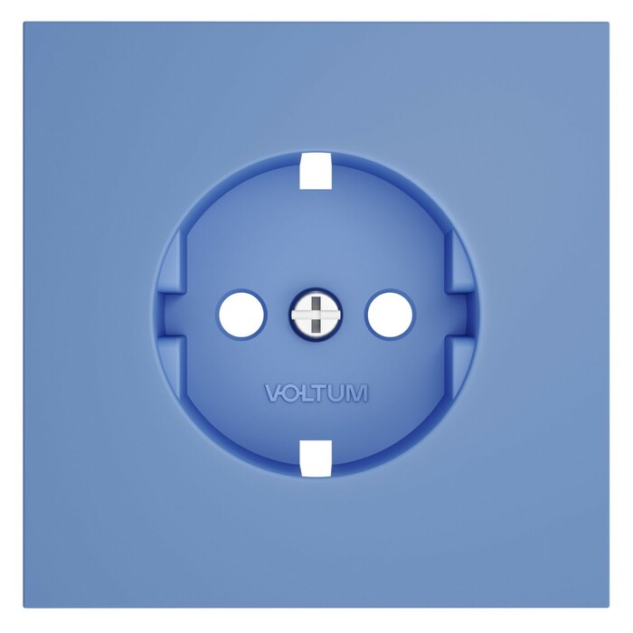 Voltum VLS000615 Накладка для розетки с заземлением, S70 (деним)