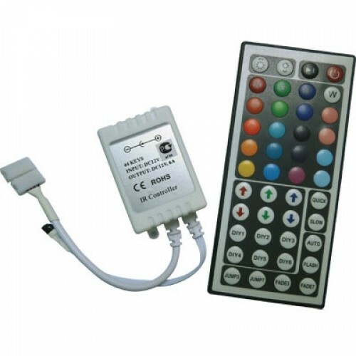 Контроллер ECOLA CRL072ESB  72W 12V 6A RGB с большим ИК пультом