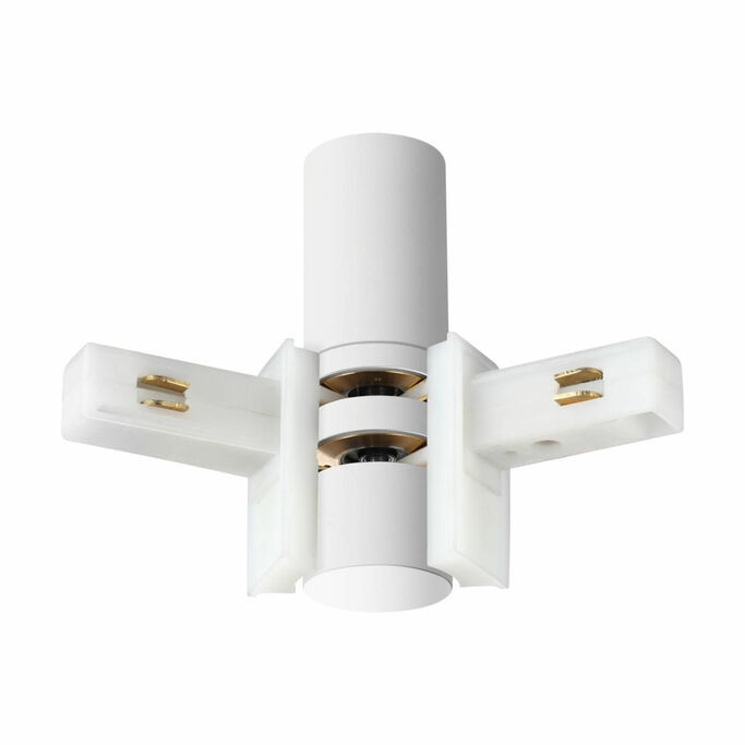 NOVOTECH 135248 SHINO NT24 000 белый Соединитель с токопроводом гибкий угловой &amp;quot L&amp;quot  IP20 48