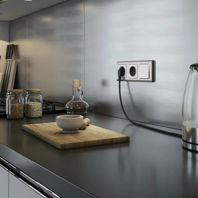 Werkel W1119002  Клавиша для выключателя перекрестного (глянцевый никель)