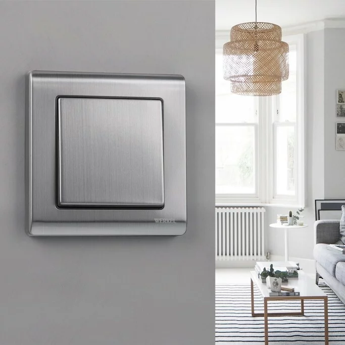 Werkel W1119002  Клавиша для выключателя перекрестного (глянцевый никель)