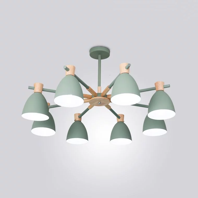 Потолочная Люстра Folke 8 Green By Imperiumloft