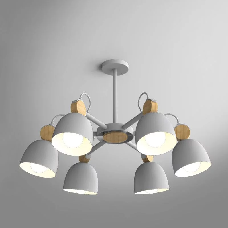 Потолочная Люстр На Штанге Rolla 6 Gray By Imperiumloft