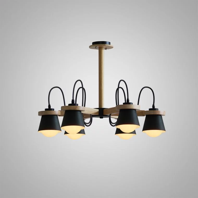 Люстра Потолочная Natura B6 Black By Imperiumloft