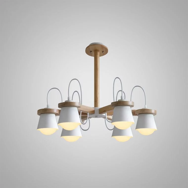 Люстра Потолочная Natura B6 White By Imperiumloft