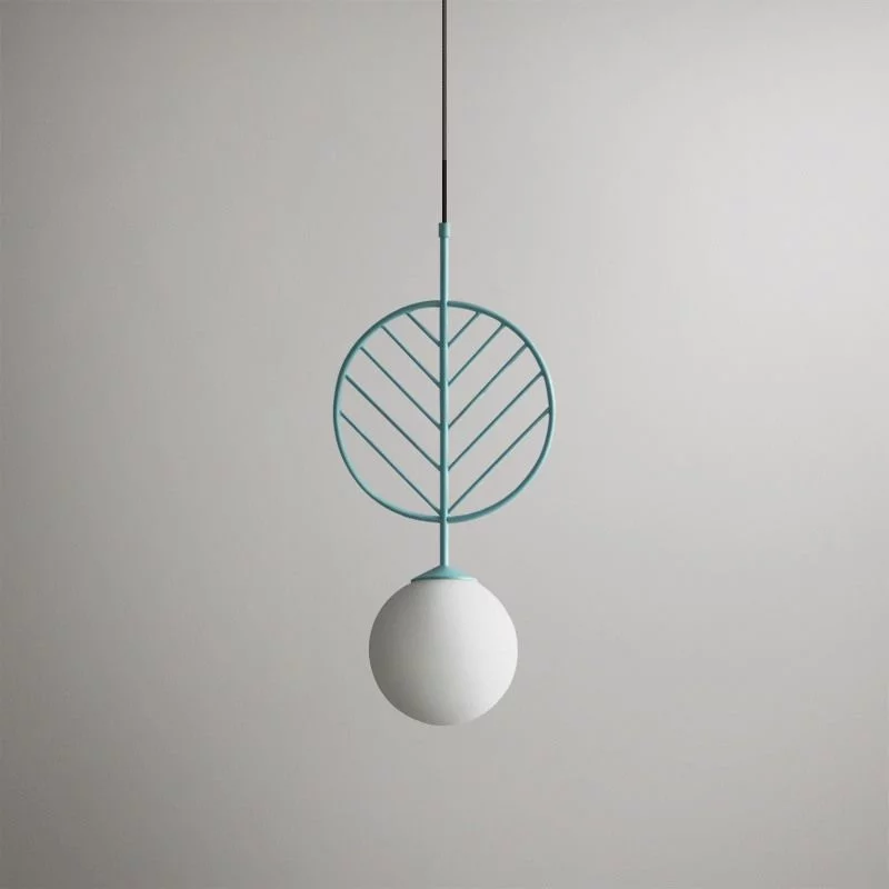 Подвесной Светильник Leaf B Голубой By Imperiumloft