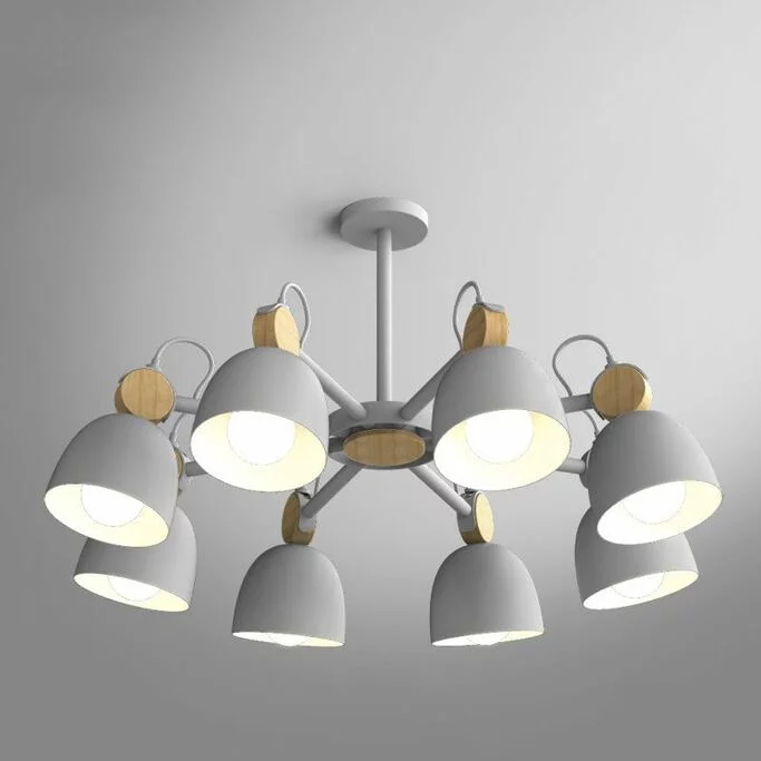 Потолочная Люстр На Штанге Rolla 8 Gray By Imperiumloft