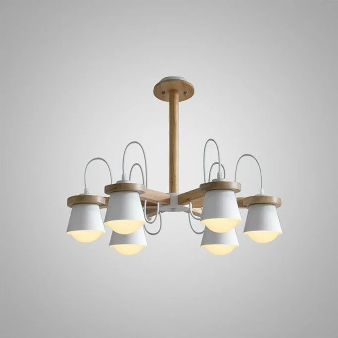 Люстра Потолочная Natura B6 White By Imperiumloft