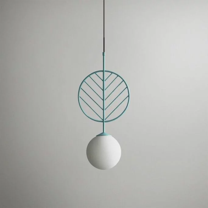 Подвесной Светильник Leaf B Голубой By Imperiumloft