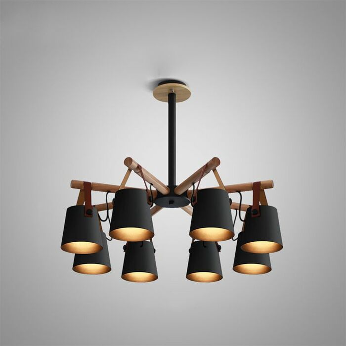 Люстра Потолочная На Штанге Natura C8 Black By Imperiumloft