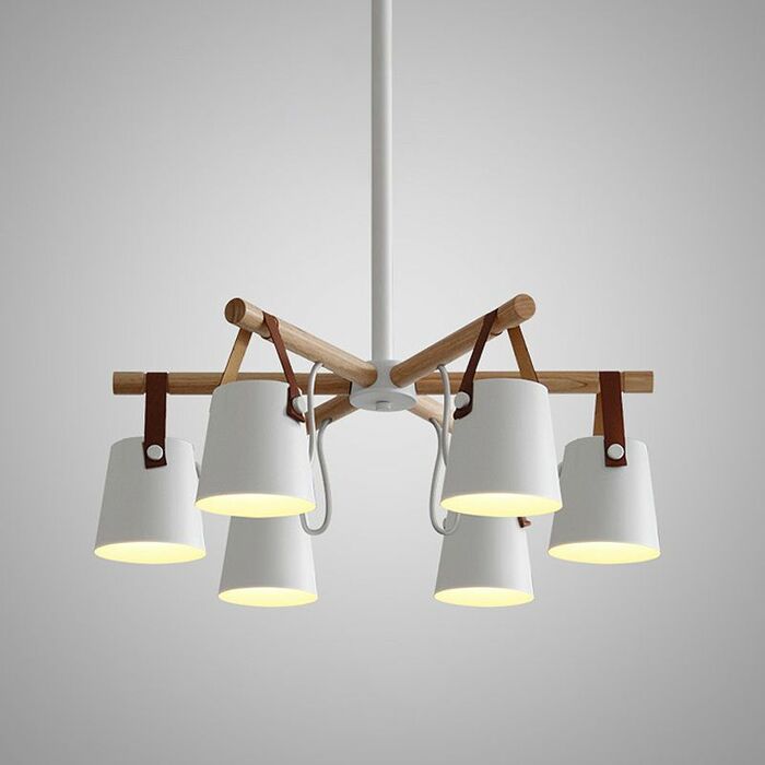 Люстра Потолочная На Штанге Natura C6 White By Imperiumloft