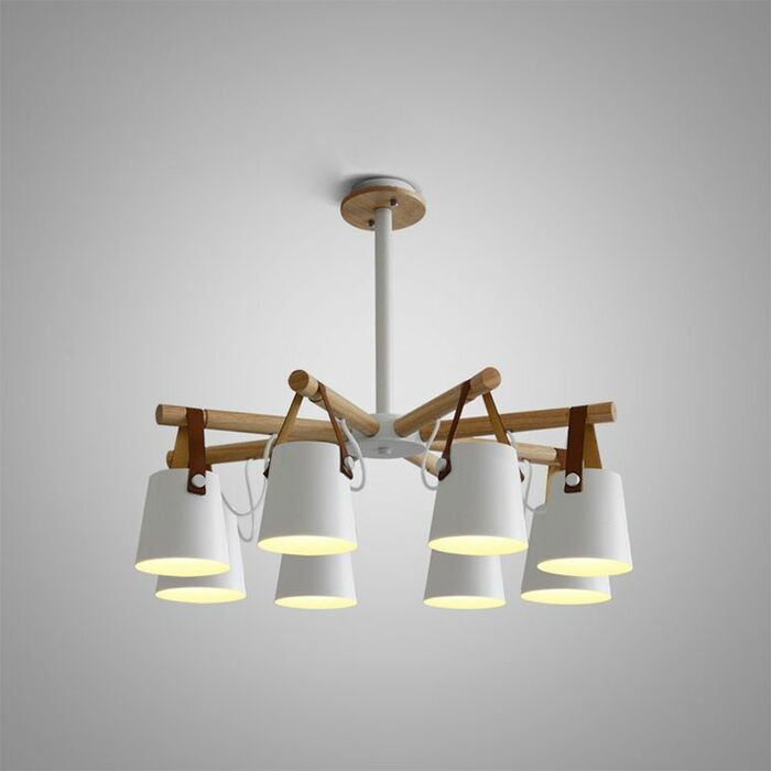 Люстра Потолочная На Штанге Natura C8 White By Imperiumloft