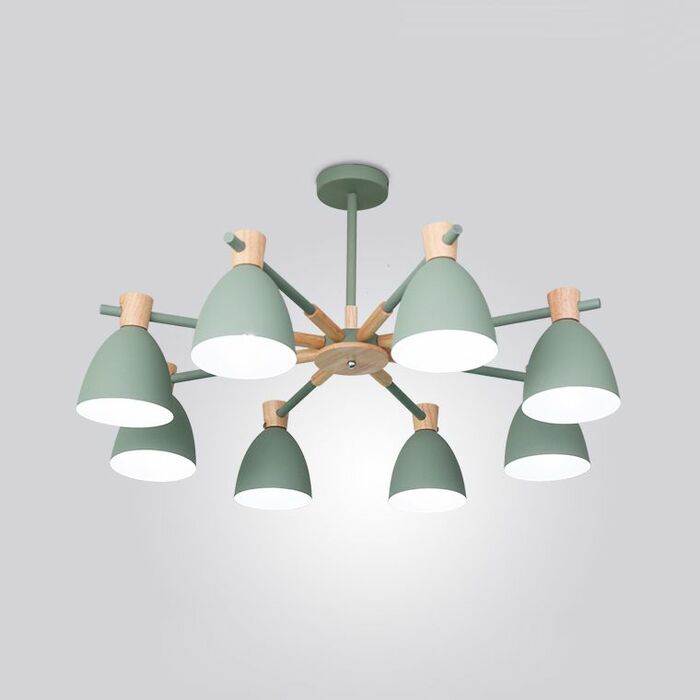 Потолочная Люстра Folke 8 Green By Imperiumloft