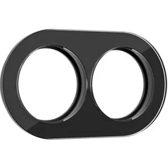 Werkel W0025108  Рамка на 2 поста (Черный)