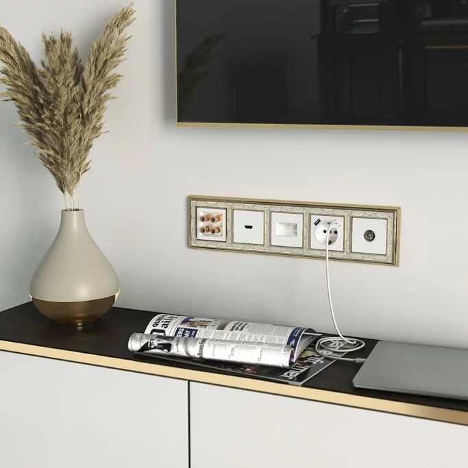 Werkel W1185001  Акустическая розетка (белый)