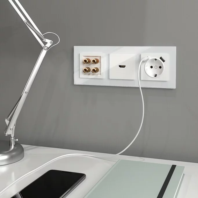 Werkel W1185001  Акустическая розетка (белый)