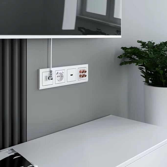 Werkel W1185001  Акустическая розетка (белый)