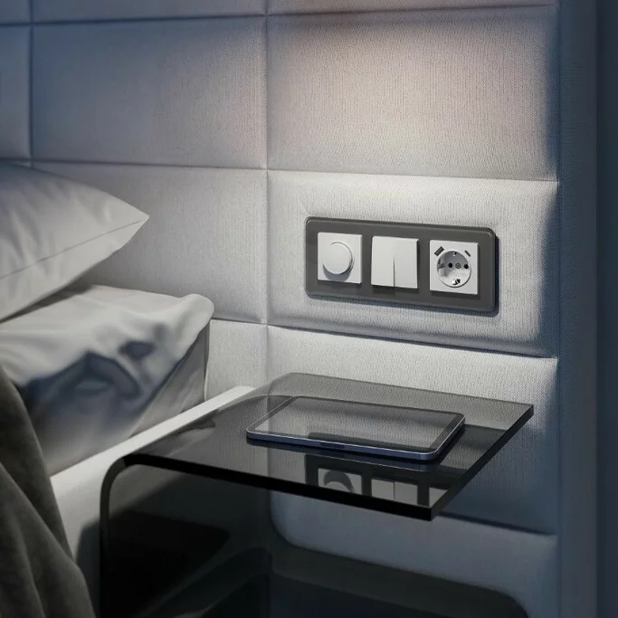 Werkel W1171701  Розетка с заземлением, шторками и USB тип A+C (белый)