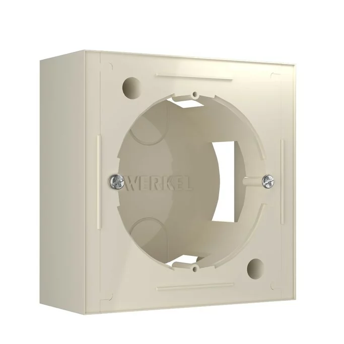 Werkel W8000003  Коробка для накладного монтажа (слоновая кость)