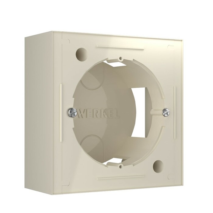 Werkel W8000003  Коробка для накладного монтажа (слоновая кость)