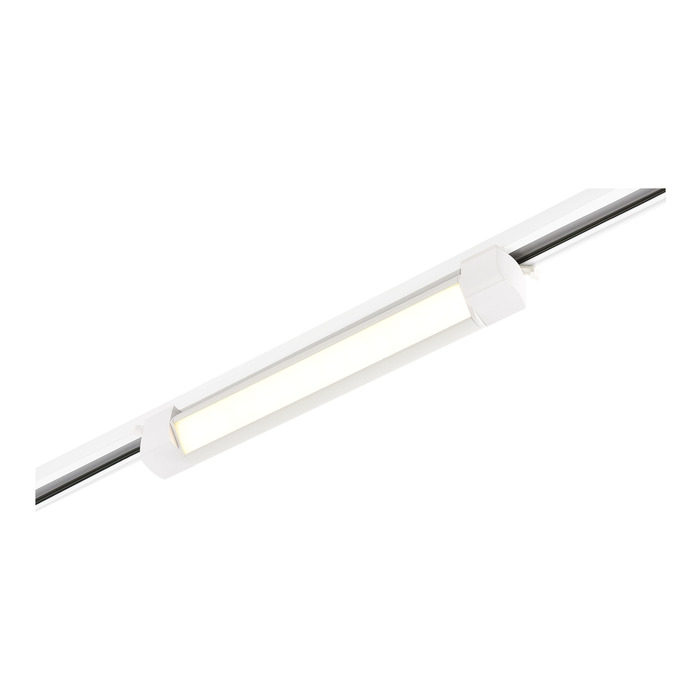 ST368.536.10 Св-к трек. Белый LED 1*10W 3000K Lm Ra90 120 IP20 L387xW49xH54 170-240VV