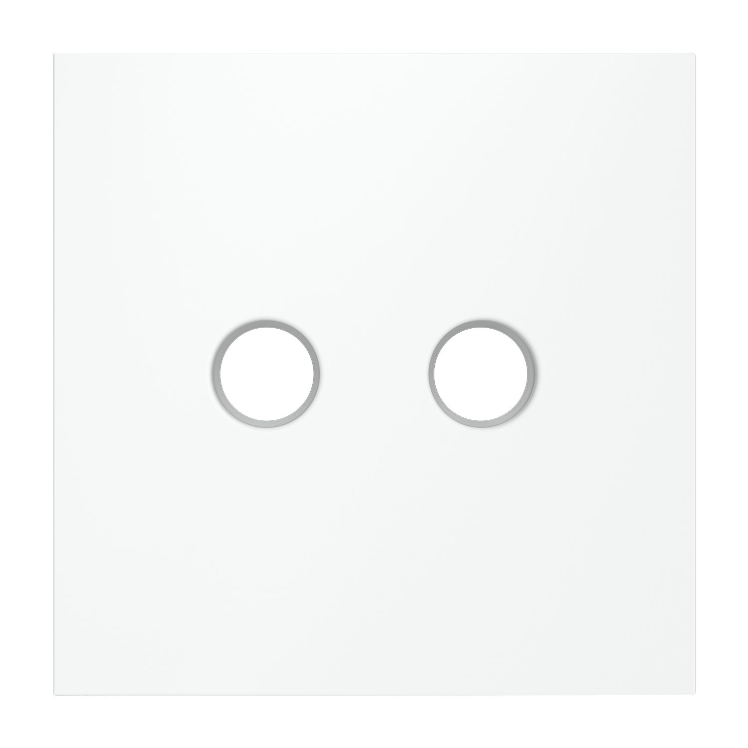 Voltum VLS001602 Накладка для розетки телевизионной оконечной TV+SAT, S70 (белый матовый)