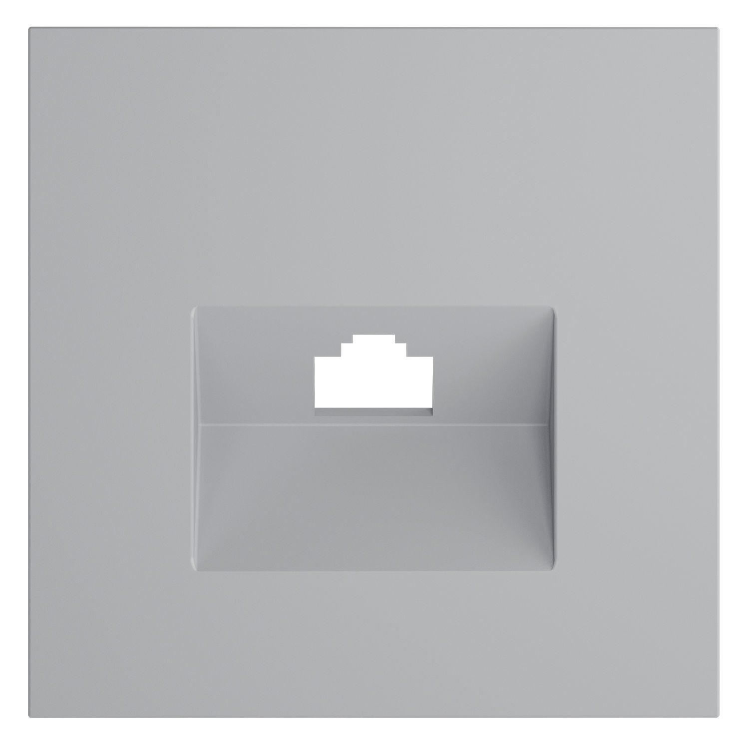 Voltum VLS001316 Накладка для розетки компьютерной RJ45 кат.6, S70 (серый)