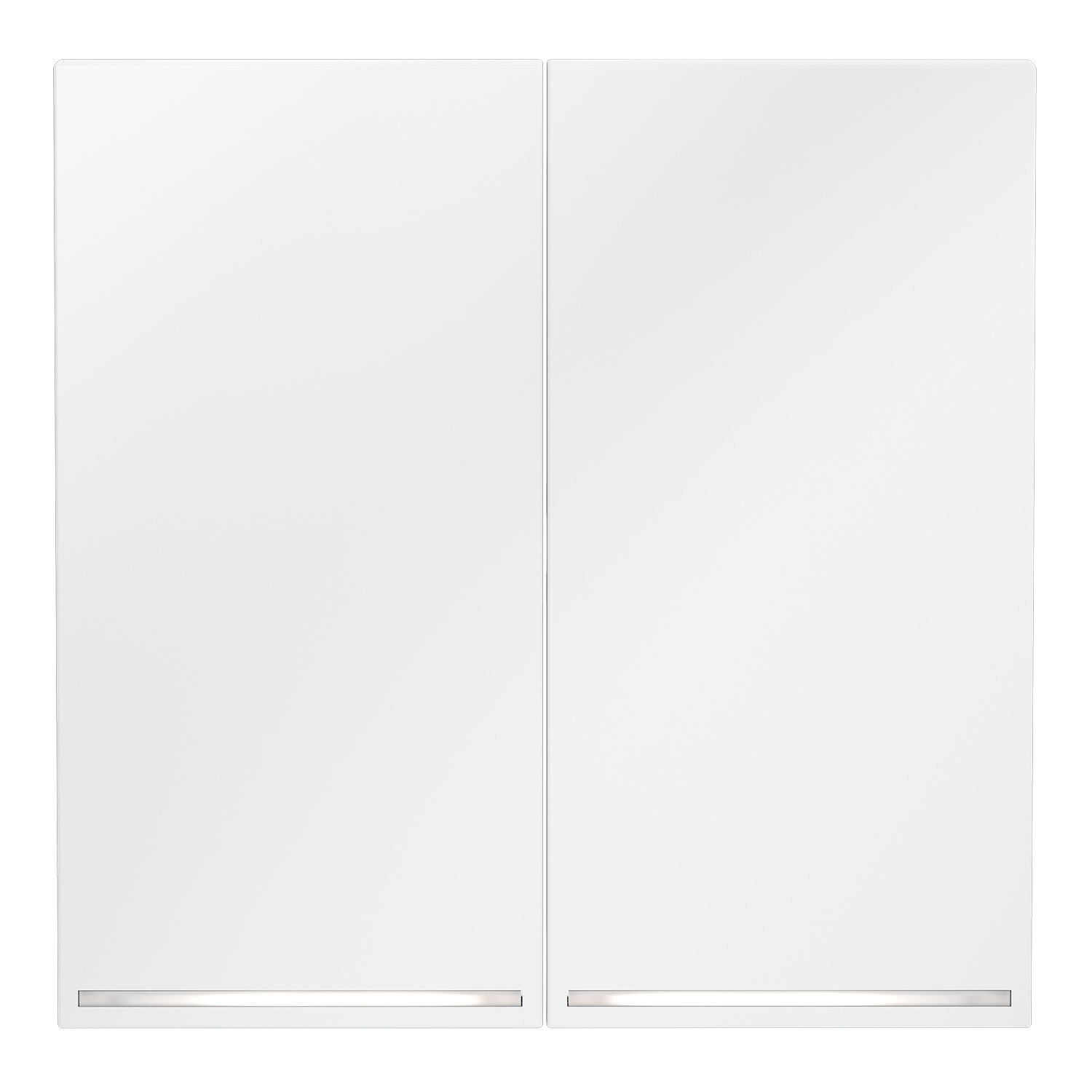 Voltum VLS000402 Клавиши для выключателя переключателя двухклавишного с подсветкой, S70 (белый матов