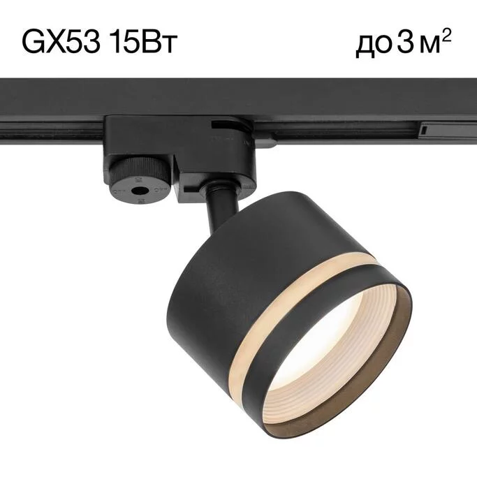 CITILUX CL002T11 Hardy Черный Св-к Трековый