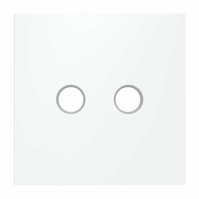 Voltum VLS001602 Накладка для розетки телевизионной оконечной TV+SAT, S70 (белый матовый)