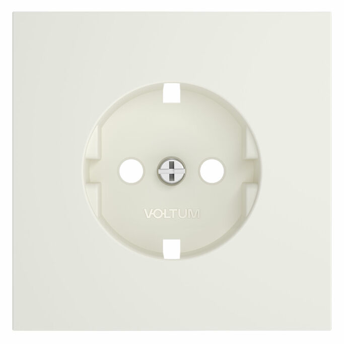 Voltum VLS000613 Накладка для розетки с заземлением, S70 (хлопок)