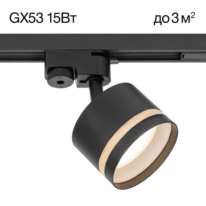 CITILUX CL002T11 Hardy Черный Св-к Трековый
