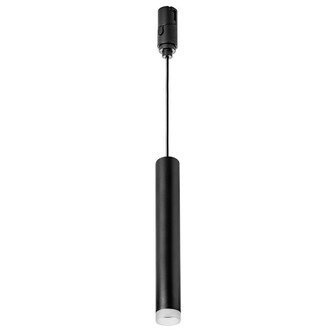 LIGHTSTAR 237137 Светильник 48V подвесной д 1-фазн трека DUE LED 5W 300LM 24G ЧЕРНЫЙ 3000K IP20