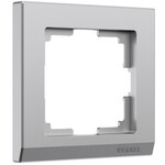 Werkel W0011865  Рамка на 1 пост Stark (серебряный матовый)