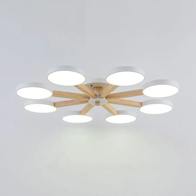 Потолочная Люстра Turna 8 White By Imperiumloft