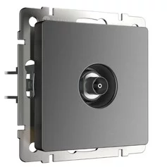 Werkel W1183064  ТВ-розетка оконечная (графит матовый)