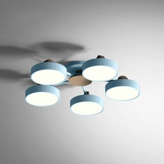 Потолочная Люстра Move 5 Blue By Imperiumloft