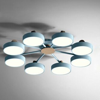 Потолочная Люстра Move 8 Blue By Imperiumloft