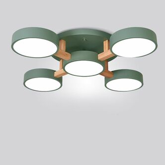 Потолочная Люстра Joist 5 Green By Imperiumloft