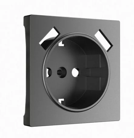 Werkel W1179564  Накладка для розетки USB  (графит матовый)