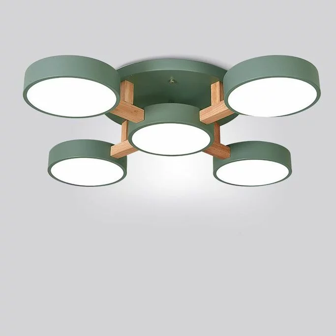 Потолочная Люстра Joist 5 Green By Imperiumloft