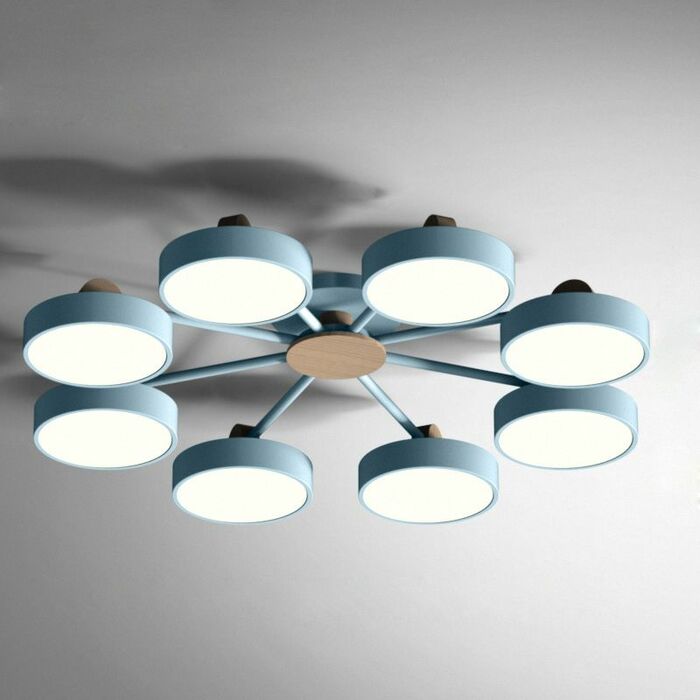 Потолочная Люстра Move 8 Blue By Imperiumloft
