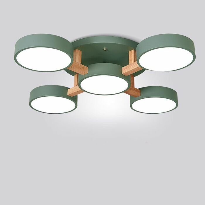 Потолочная Люстра Joist 5 Green By Imperiumloft