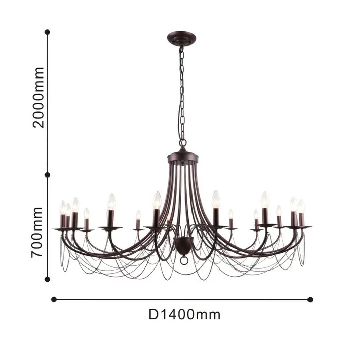 Люстра F-PROMO Plini 2590-18P