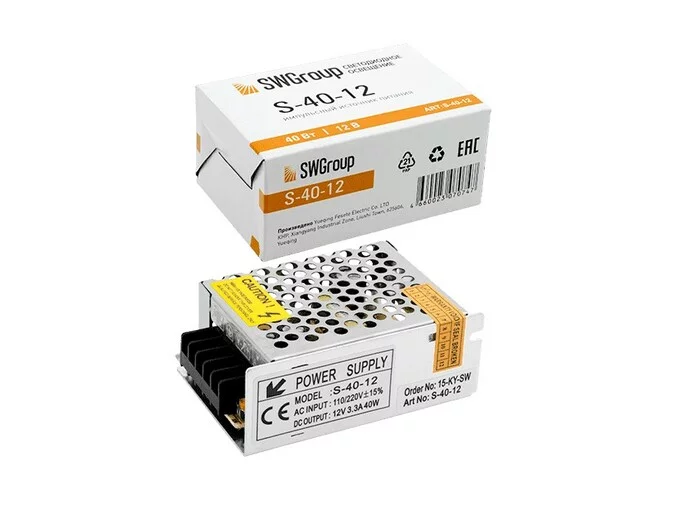 Блок питания 12V 40W S-40-12