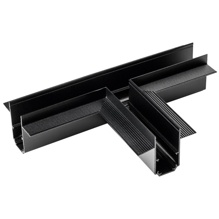 LIGHTSTAR 509277 Соединитель для встраиваемого трека UNO Т-образный ЧЕРНЫЙ