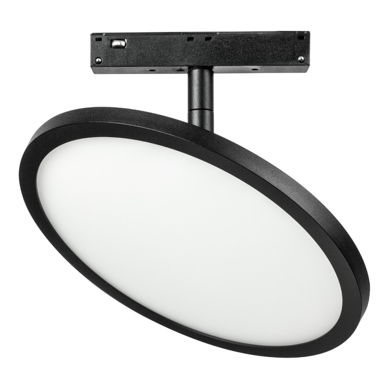 LIGHTSTAR 209747 Светильник поворотный 48V д трека UNO LED 12W 1000LM 180G ЧЕРНЫЙ МАТОВЫЙ 4000K