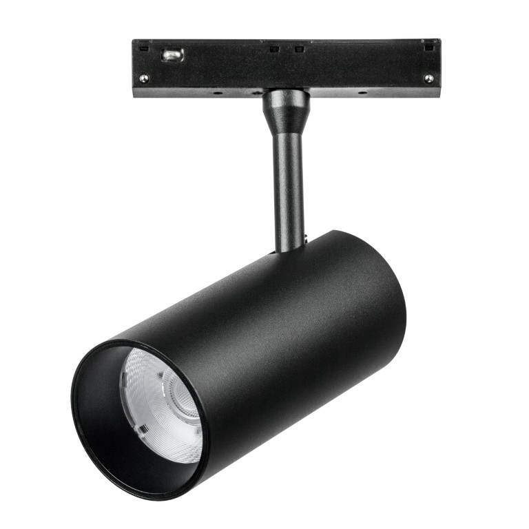 LIGHTSTAR 209247 Светильник 48V для 1-фазного трека UNO LED 15W 1200LM 28G ANTIGLARE ЧЕРНЫЙ МАТОВЫЙ 