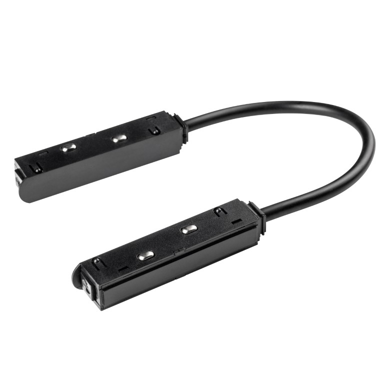 LIGHTSTAR 509157 Токопроводящий гибкий соединитель UNO 48V черный