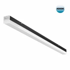 NOVOTECH 359112 OVER NT23 000 черный Светильник линейный, в комплекте прямой соединитель, крепёжные 